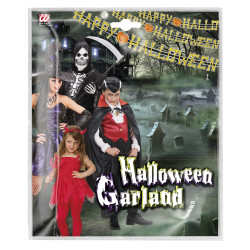 Halloweenská girlanda 2m